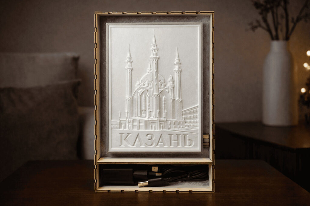 Светильник с фотографией (литофан) — необычный подарок