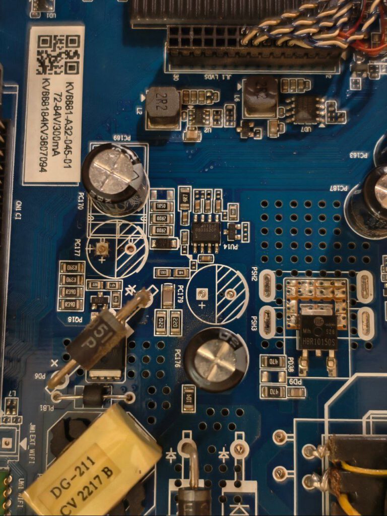 Нет изображения в телевизоре Hartens HTY-32HDR06B-S2